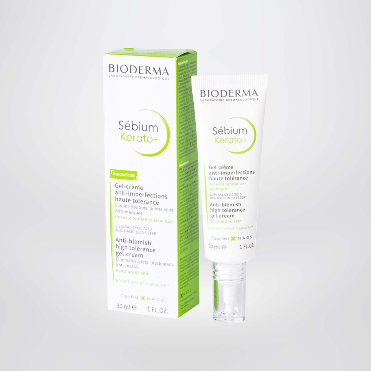 Kem Dưỡng Bioderma Sébium Kerato+ Giảm Mụn Ngừa Thâm Mụn 30ml