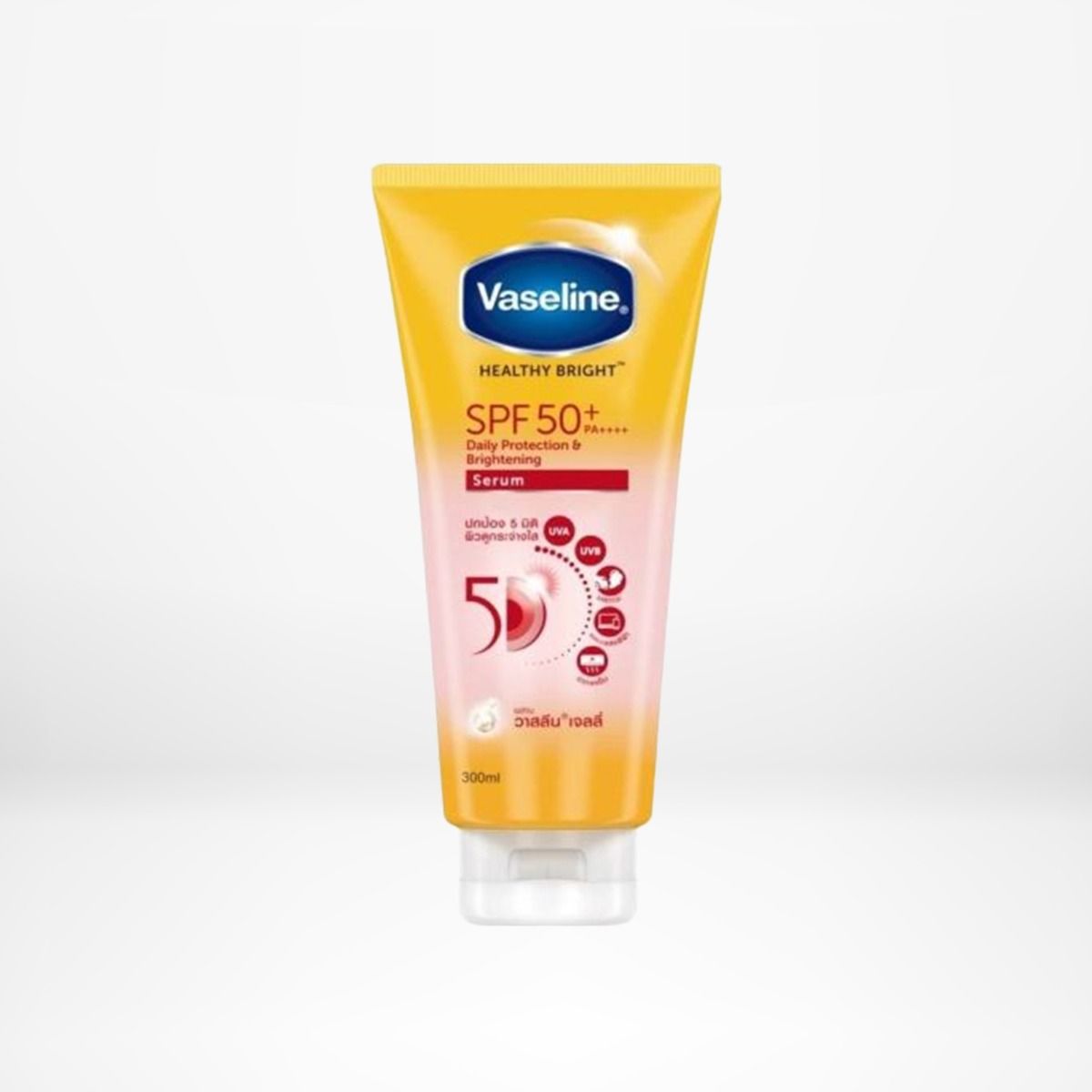 Sữa Dưỡng Thể Trắng Da Vaseline Healthy Bright Dưỡng Da Nâng Tông Tức 50X Spf50+ Pa++++ 300ML dưỡng da/ nâng tông