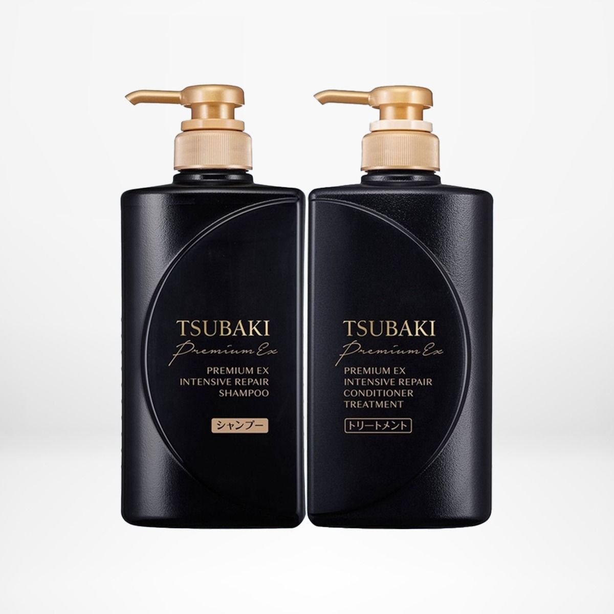Bộ sản phẩm Gội xả Phục hồi chuyên sâu Tsubaki Premium Ex Intensive (02 Shampoo & 01 Conditioner)