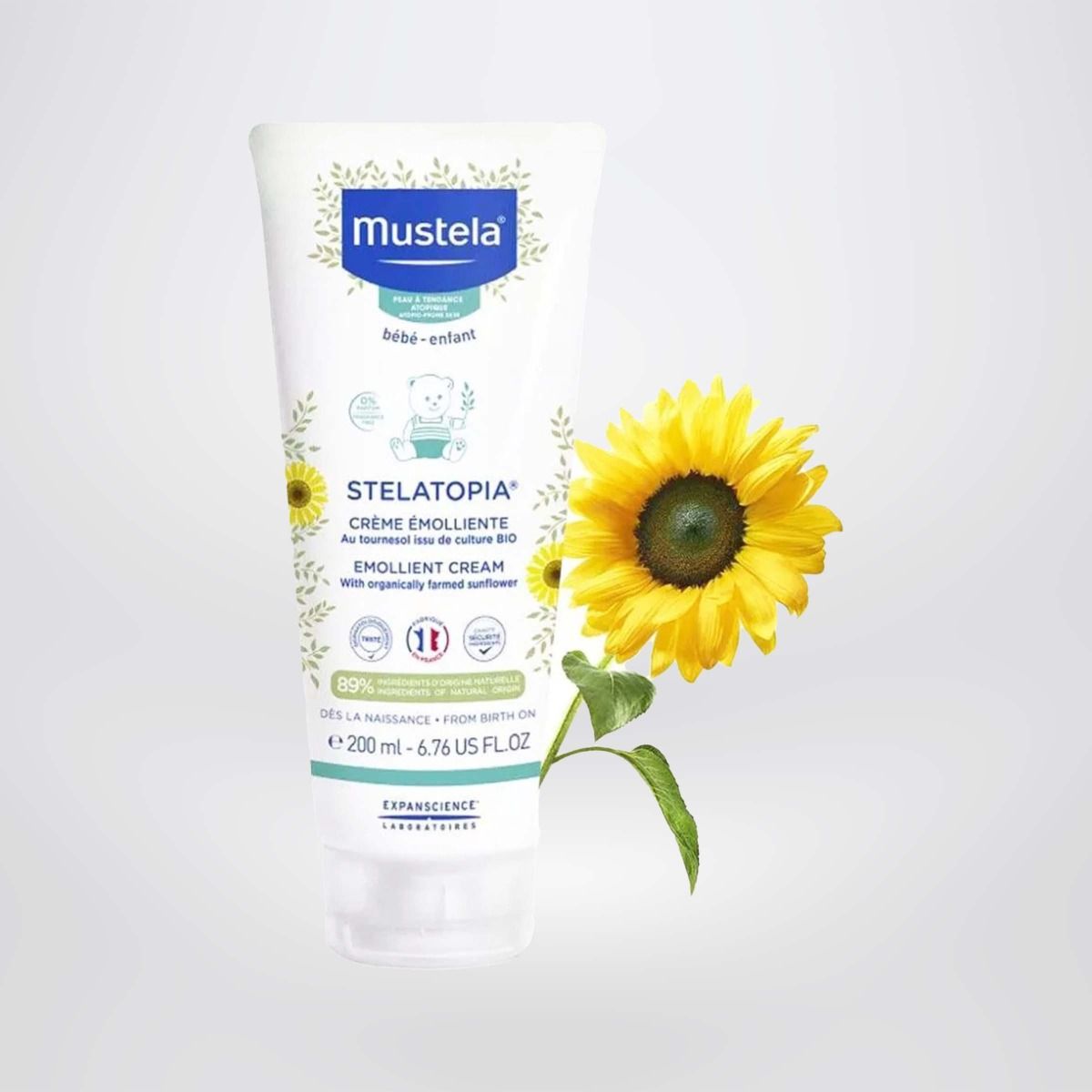 Kem Dưỡng Da Mặt Cho Trẻ Sơ Sinh & Em Bé Da Thường Mustela 40ml