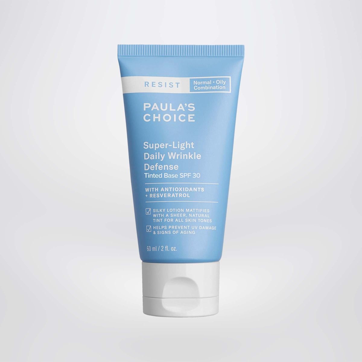 Kem chống nắng dưỡng ẩm đa năng siêu nhẹ không bết dính Paula’s Choice Resist Super - Light Daily Wrinkle Defense SPF 30