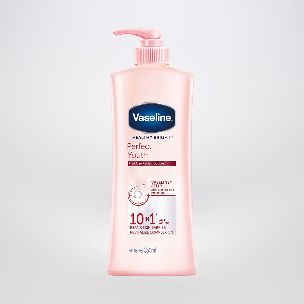 Sữa Dưỡng Thể Dưỡng Ẩm Vaseline 350ml Sáng Da Cải Thiện Nếp Nhăn