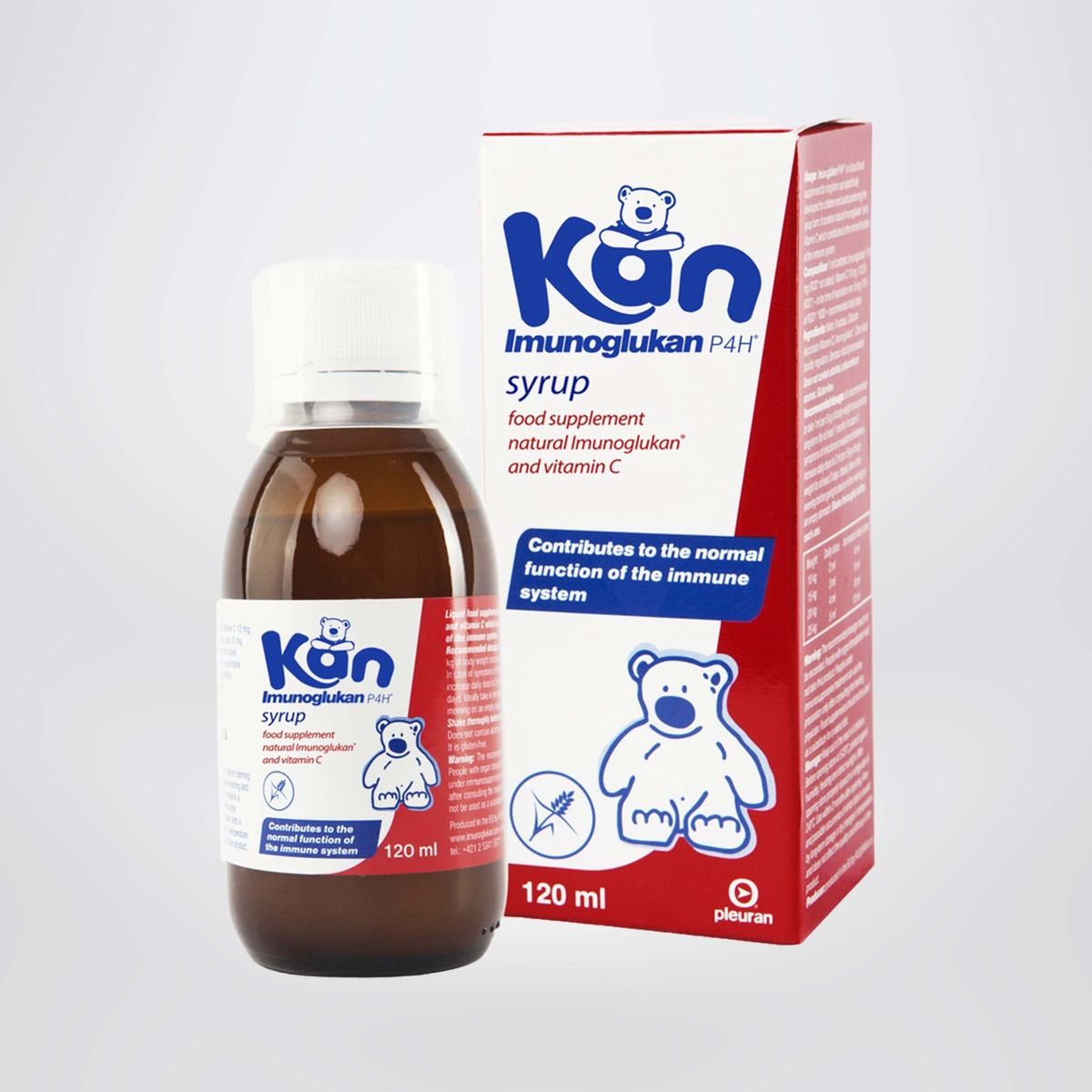 Siro Kan Imunoglukan Fysoline Hỗ Trợ Miễn Dịch Nâng Cao Sức Đề Kháng Cho Bé