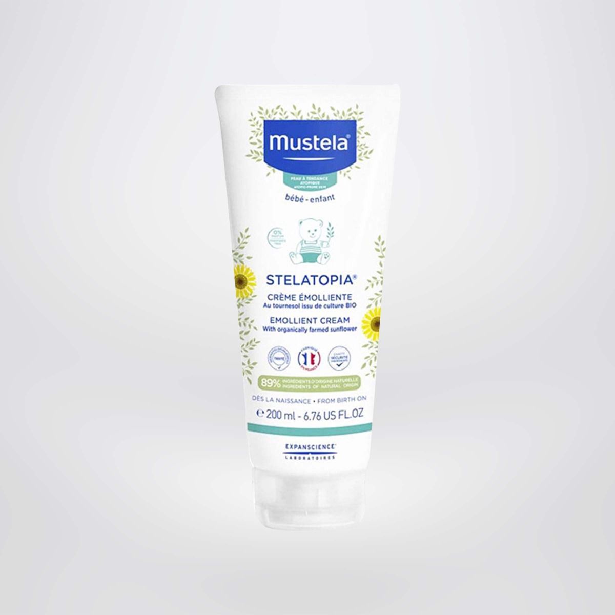 Sản Phẩm Tắm gội Cho Trẻ Sơ Sinh & Trẻ Em Da Chàm Mustela 200ml