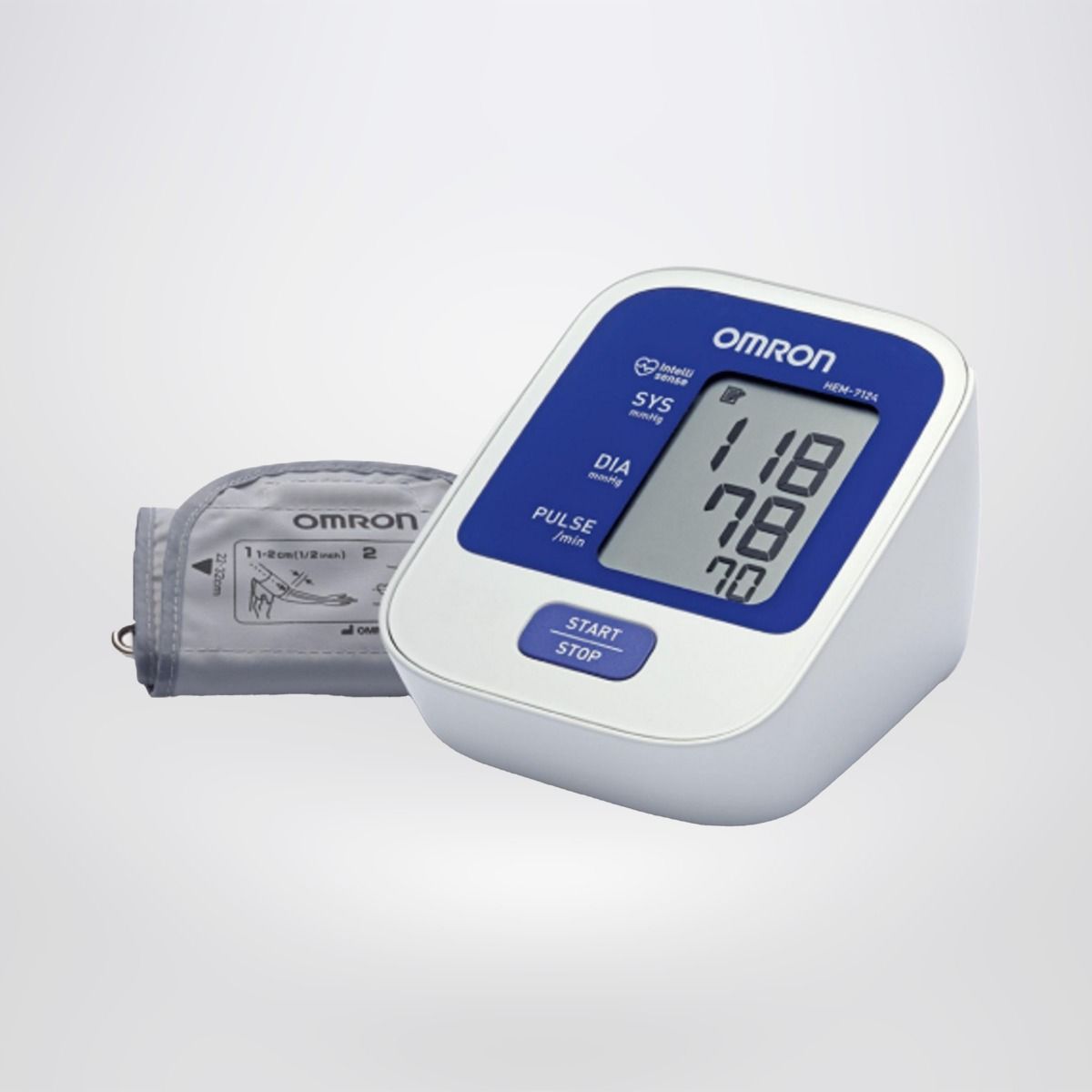 Máy đo huyết áp bắp tay tự động Omron HEM-7124