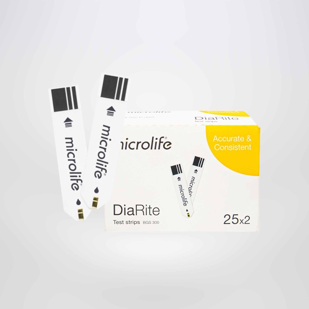 Que Thử Đường Huyết MICROLIFE DiaRite Test (50 que)