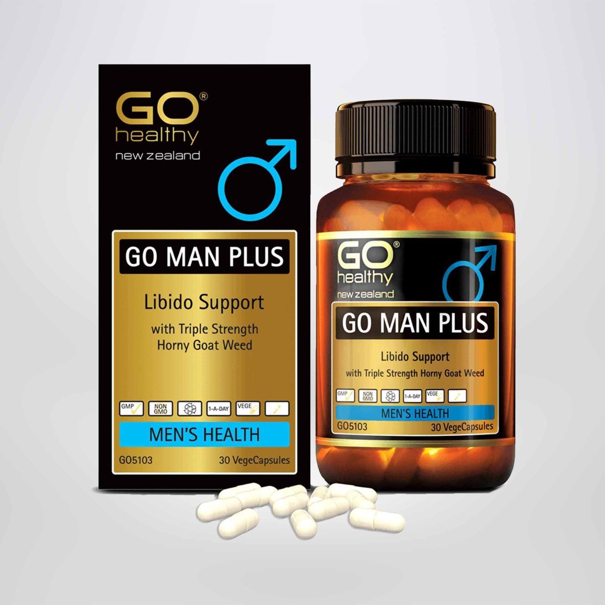 Viên Uống Go Healthy Go Man Plus Tăng Cường Sinh Lý Cải Thiện Tình Trạng Xuất Tinh Sớm