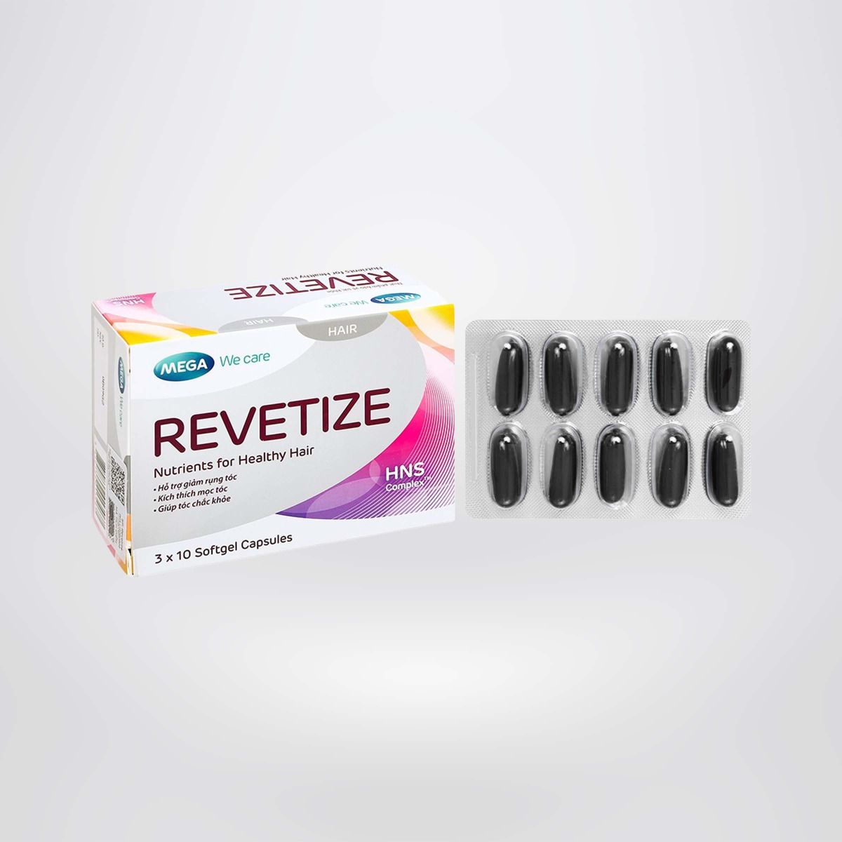 Viên Uống Ngăn Ngừa Rụng Tóc Và Hỗ Trợ Mọc Tóc Revetize