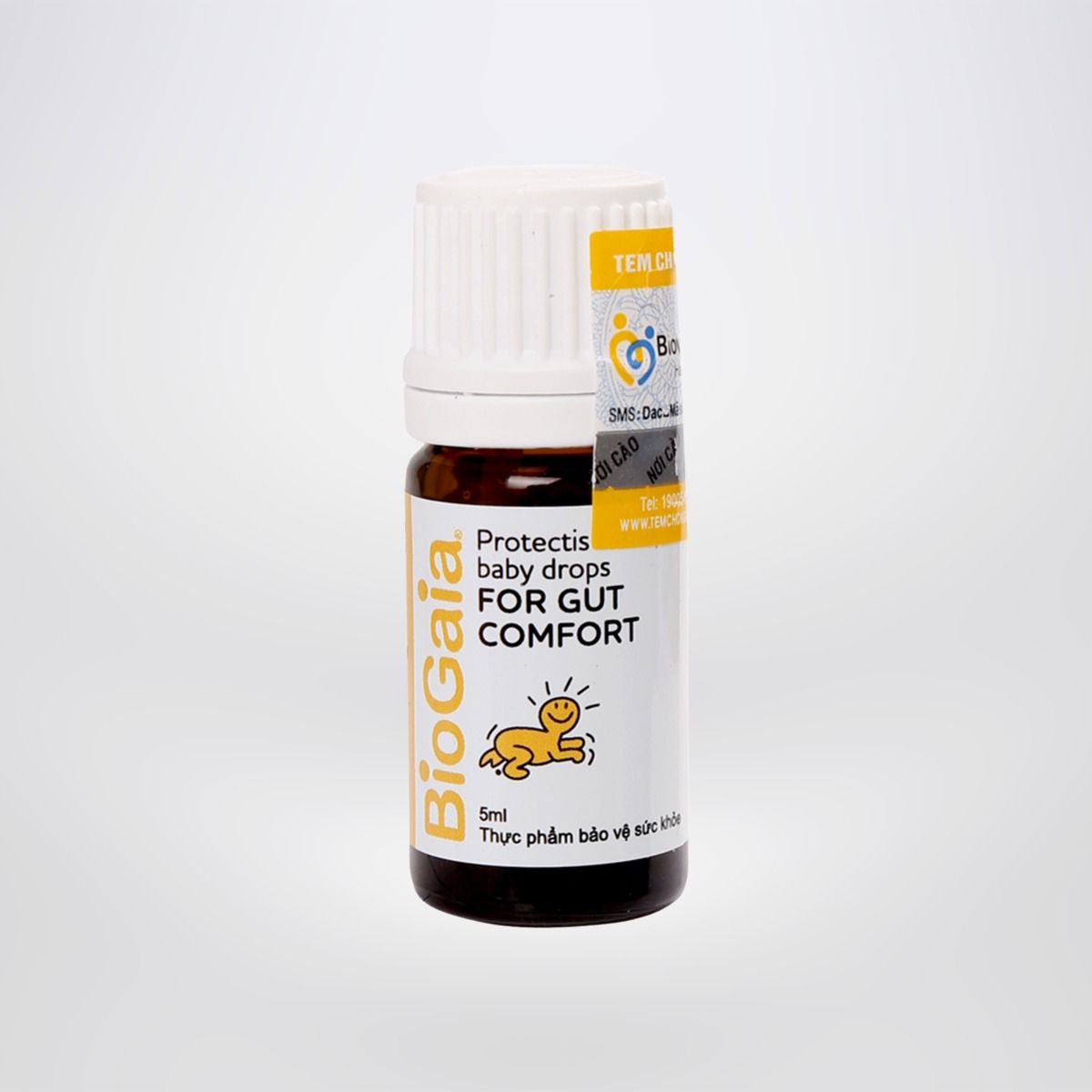 Men vi sinh BioGaia ProTectis Drops cải thiện hệ tiêu hóa xuất xứ Thụy Điển dung tích 5ml