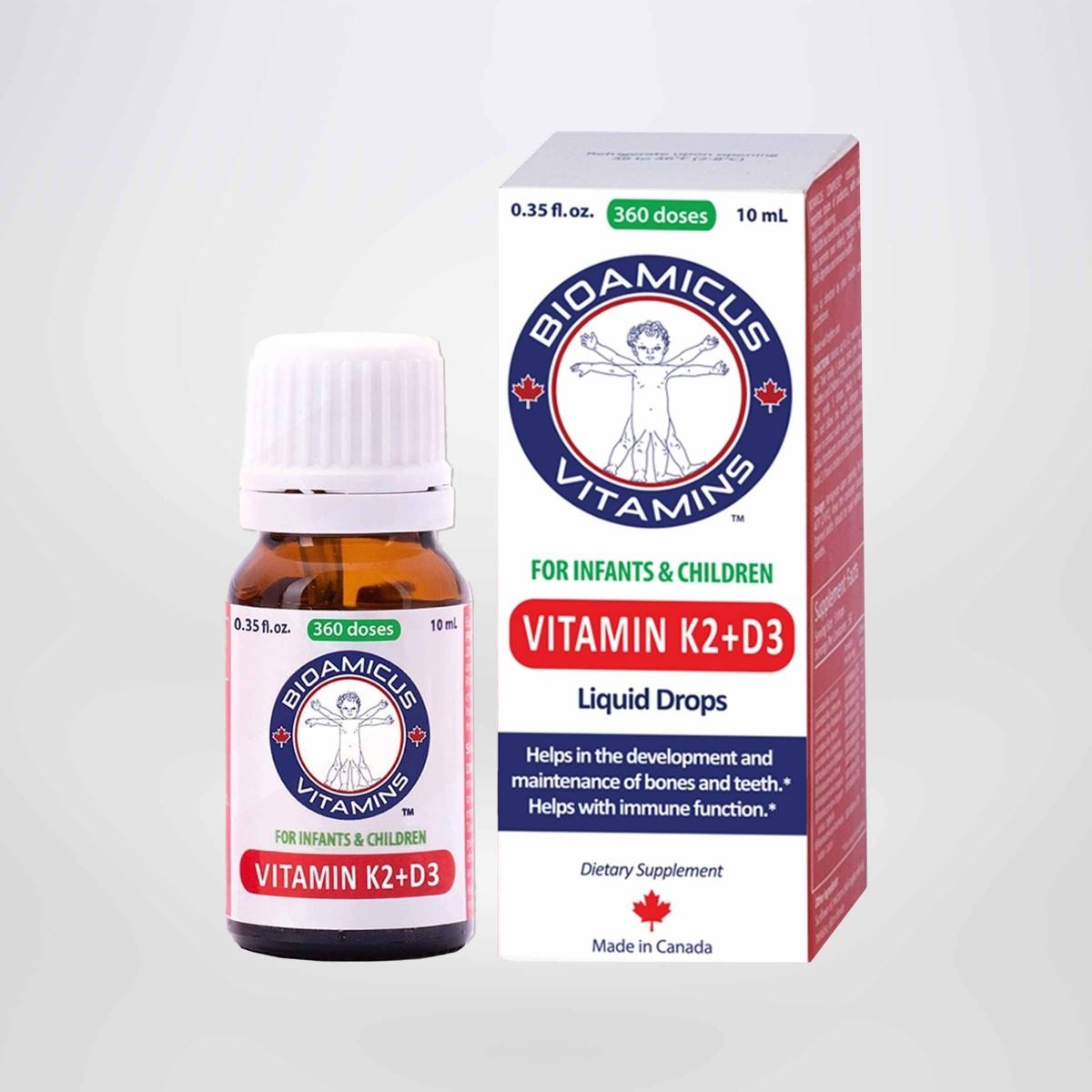 BioAmicus Vitamin D3K2MK7 10ml