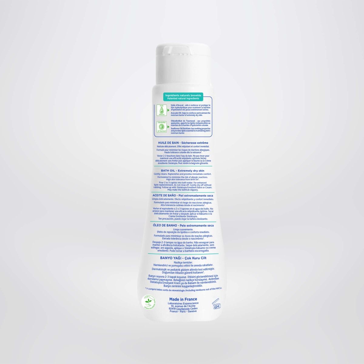 Dầu Gội Cho Trẻ Sơ Sinh & Em Bé Da Thường Mustela 200ml