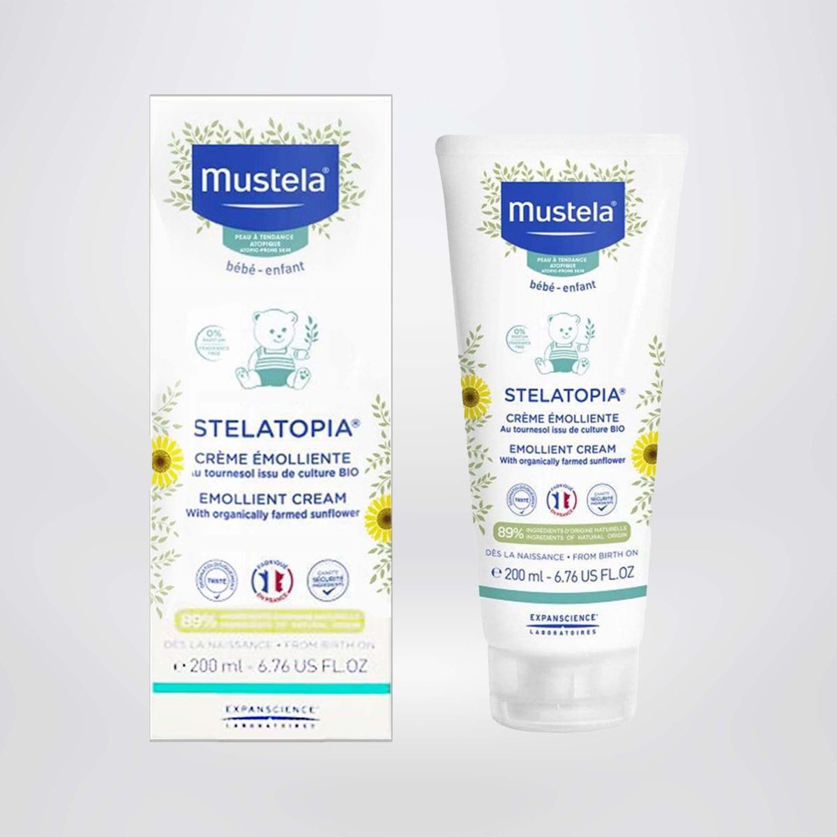 Kem Dưỡng Da Mặt Cho Trẻ Sơ Sinh & Em Bé Da Thường Mustela 40ml