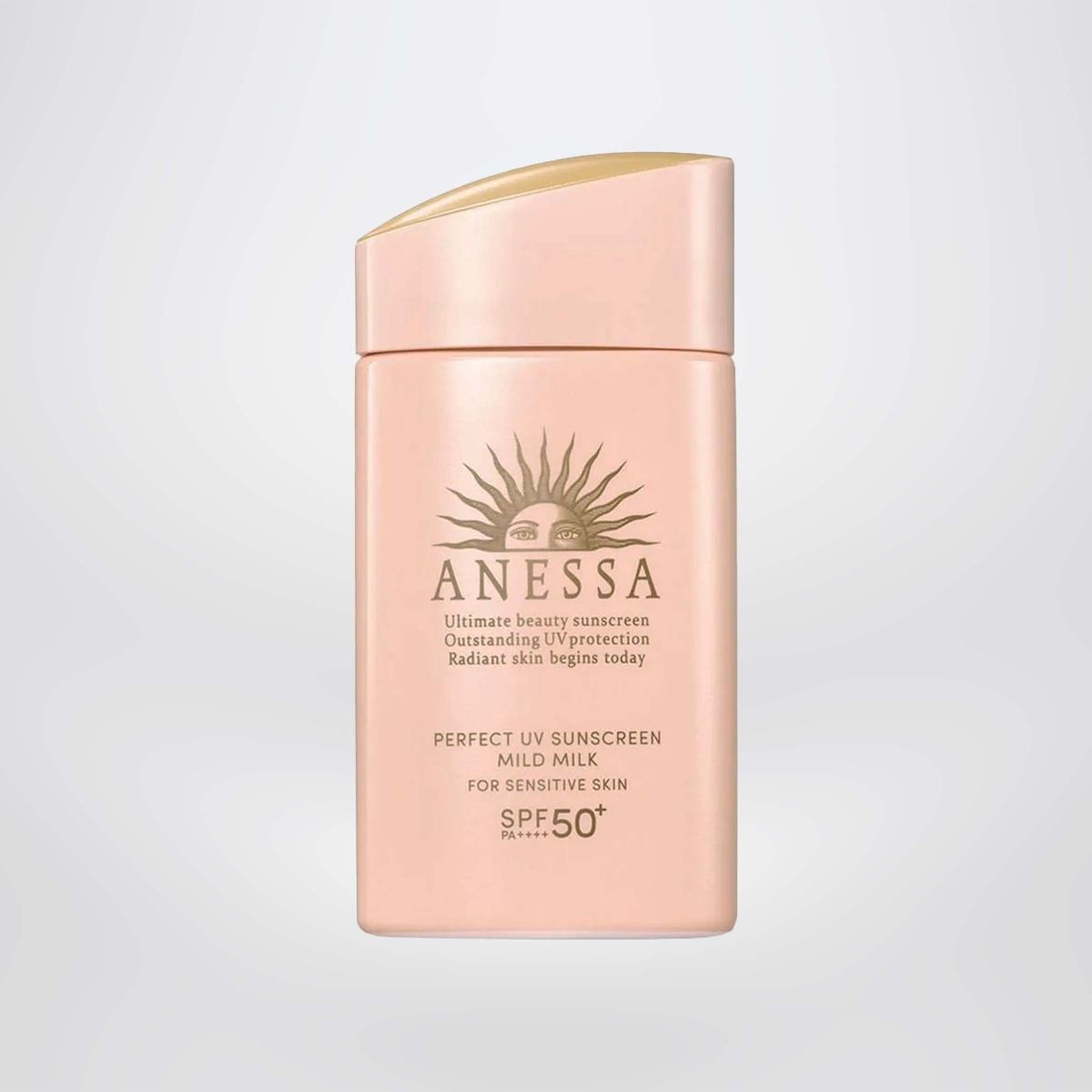 Kem chống nắng dạng sữa dưỡng da dịu nhẹ cho da nhạy cảm và trẻ em ANESSA Perfect UV Sunscreen Mild Milk SPF 50+ PA++++