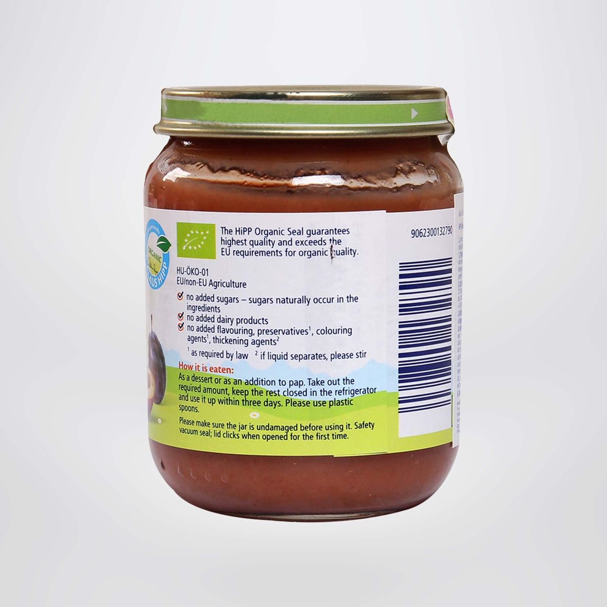 Dinh dưỡng đóng lọ ăn dặm Mận tây HiPP Organic 125g