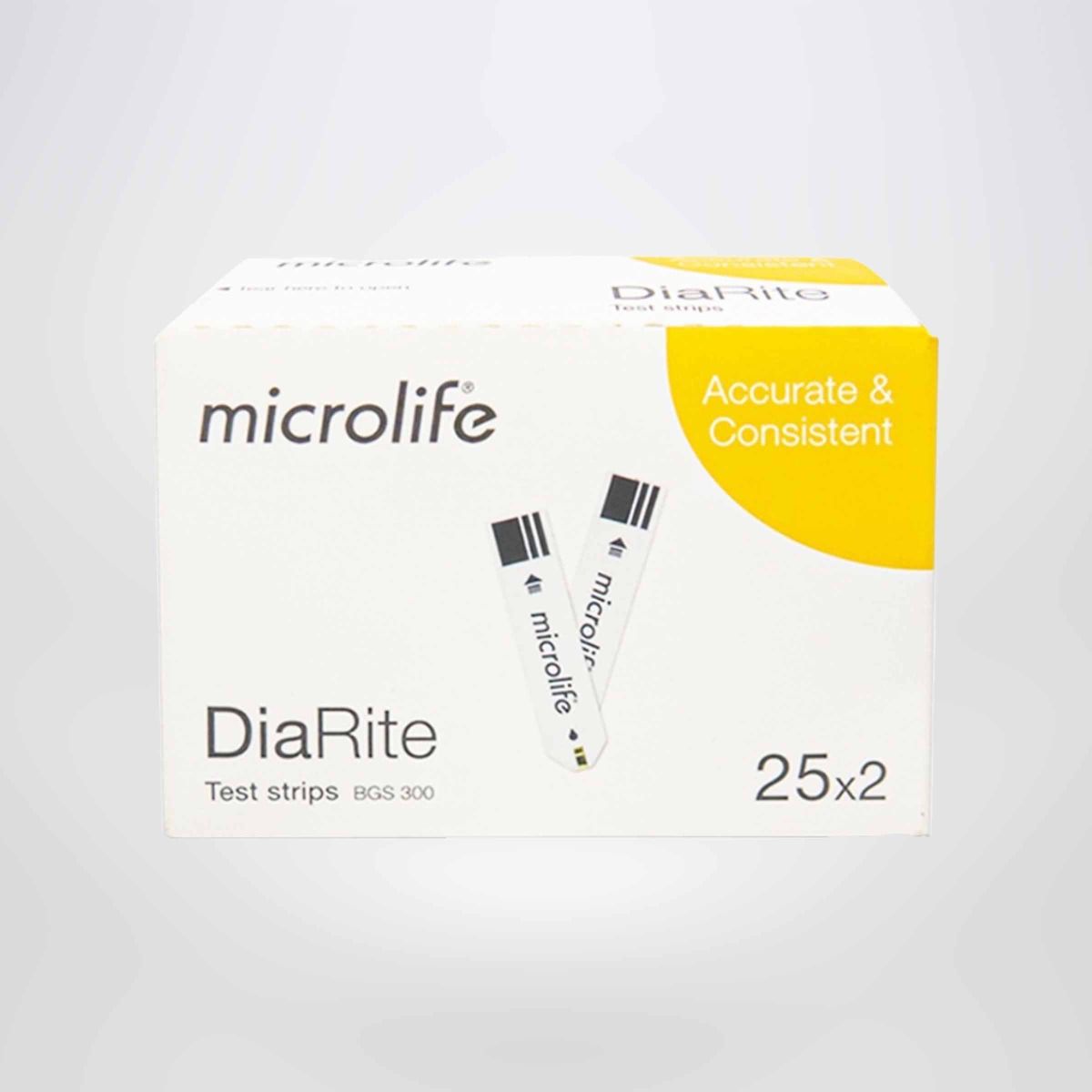 Que Thử Đường Huyết MICROLIFE DiaRite Test (50 que)