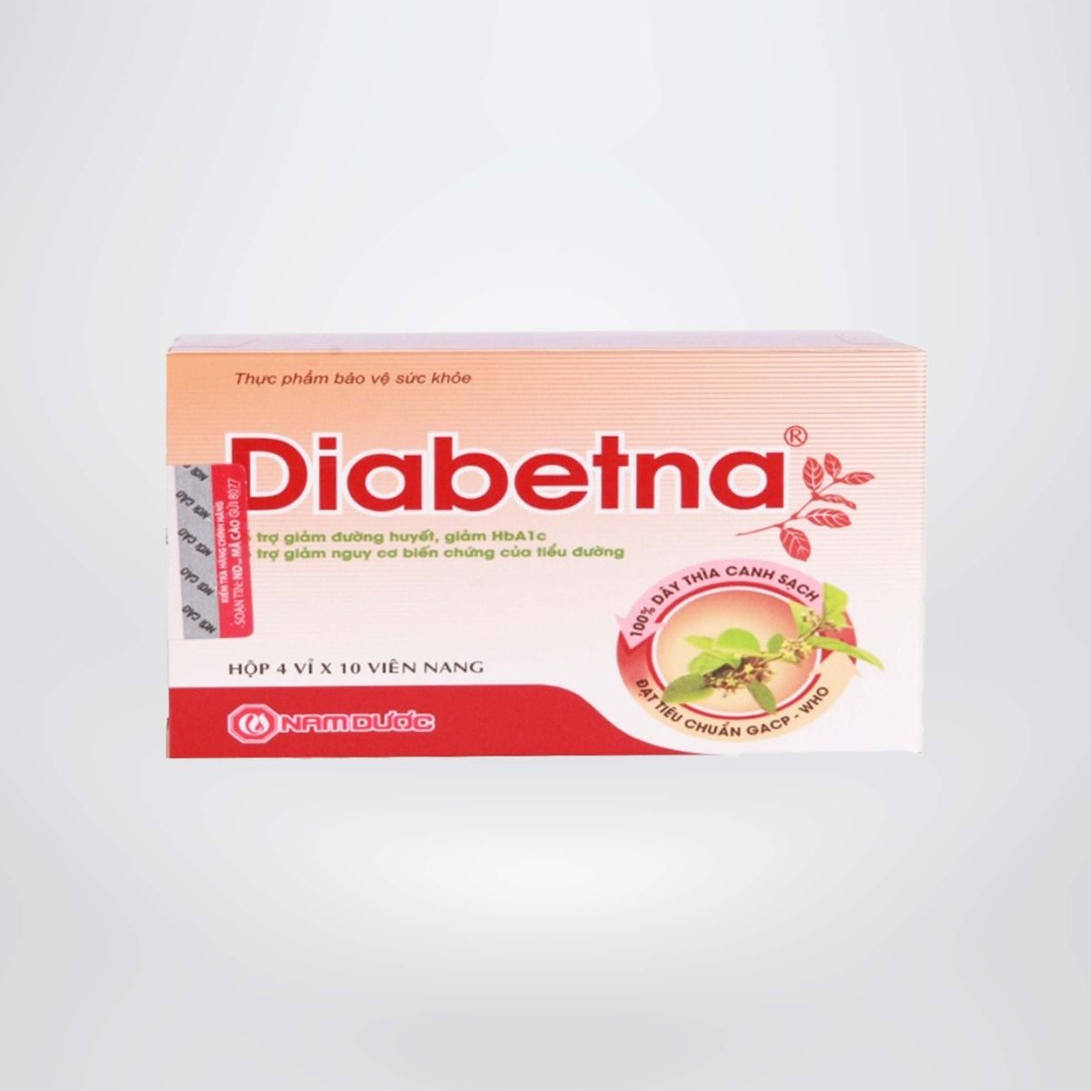 Viên uống dây thìa canh Diabetna, hỗ trợ làm giảm và ổn định đường huyết, viên uống hỗ trợ người tiểu đường