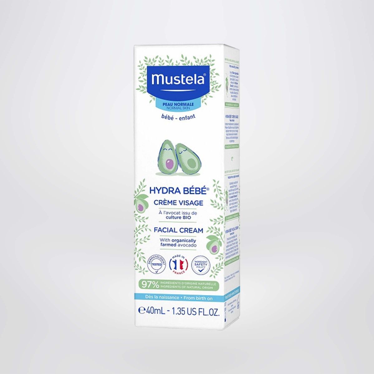 Kem Dưỡng Da Toàn Thân Cho Trẻ Sơ Sinh & Em Bé Da Thường Mustela 100ml