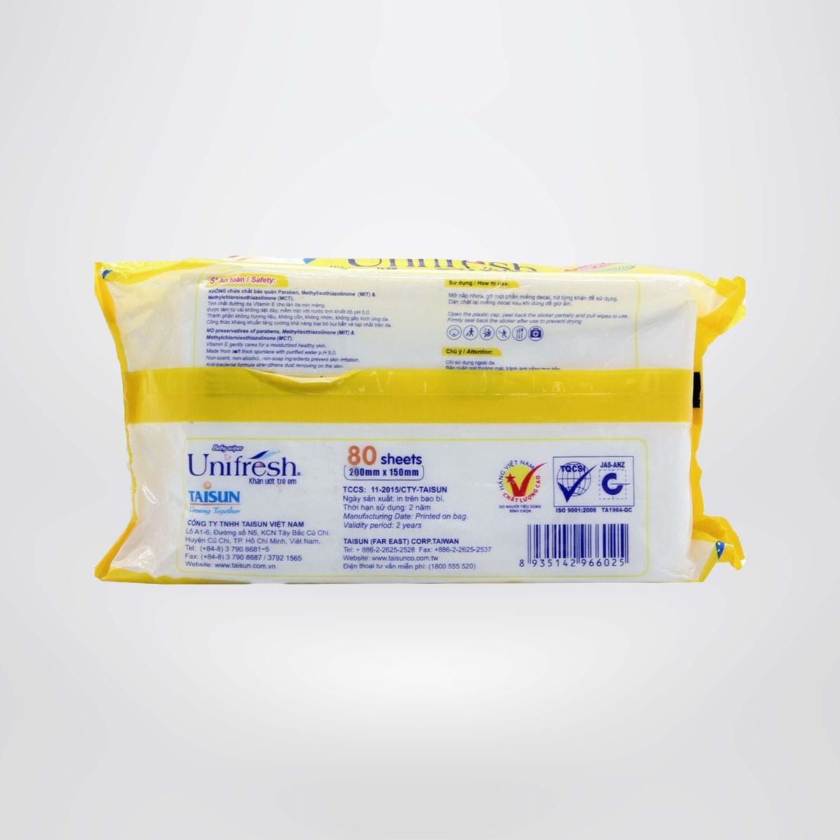 Combo 6 khăn ướt Unifresh
