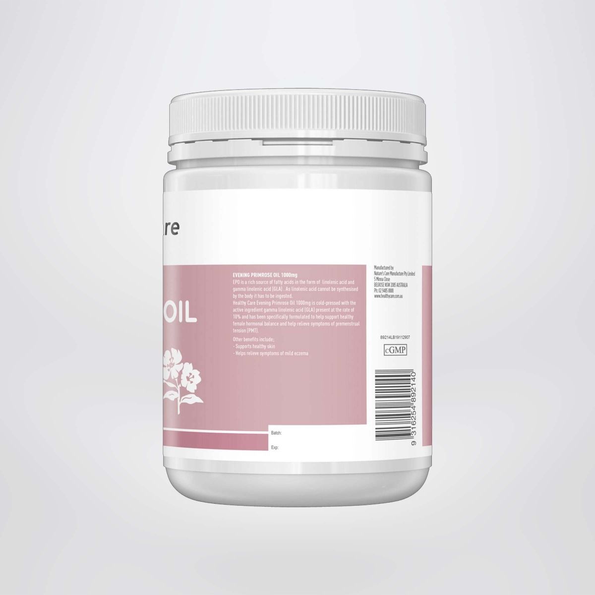 Tinh dầu hoa anh thảo Healthy Care Evening Primrose Oil 1000mg 200 viên