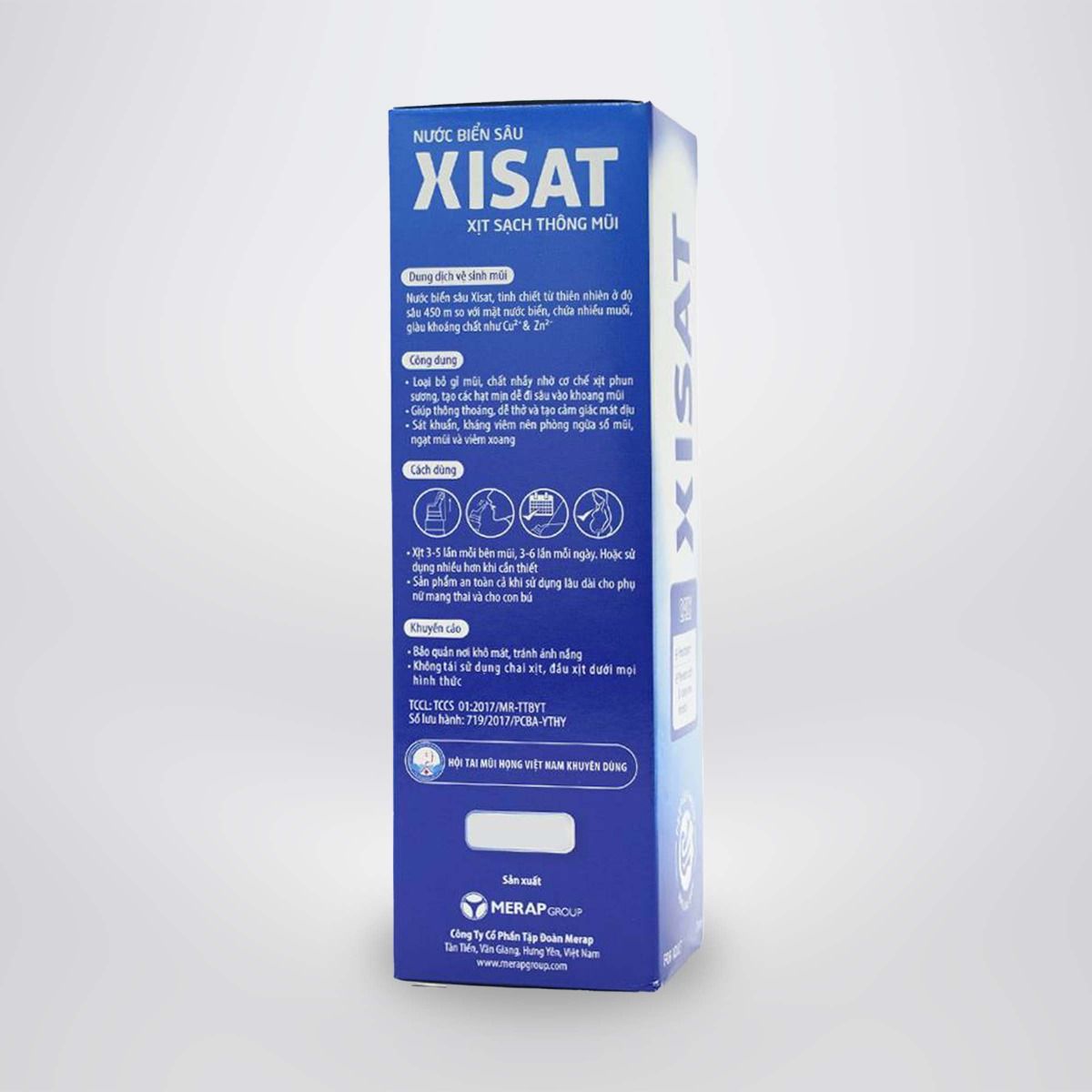 Xịt Mũi Xisat Các Loại Cho Trẻ Và Người Lớn