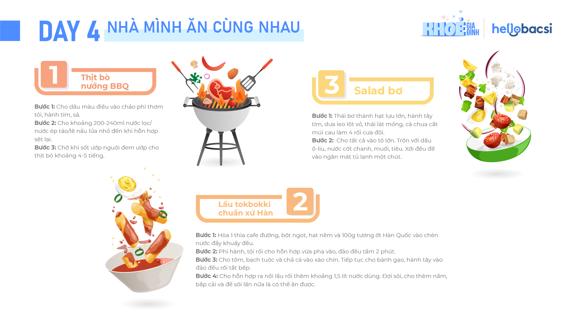 CHECKLIST 7 HOẠT ĐỘNG GIÚP CẢ NHÀ VUI KHOẺ - NGÀY 4