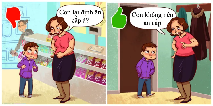 9 cách phạt con mà không ảnh hưởng đến lòng tự trọng của chúng