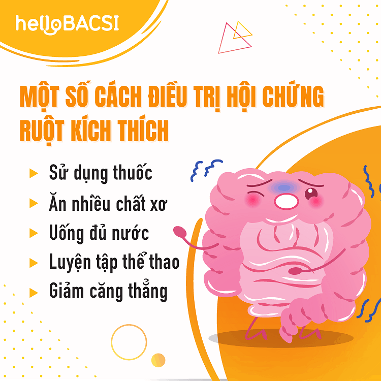 Điều trị hội chứng ruột kích thích