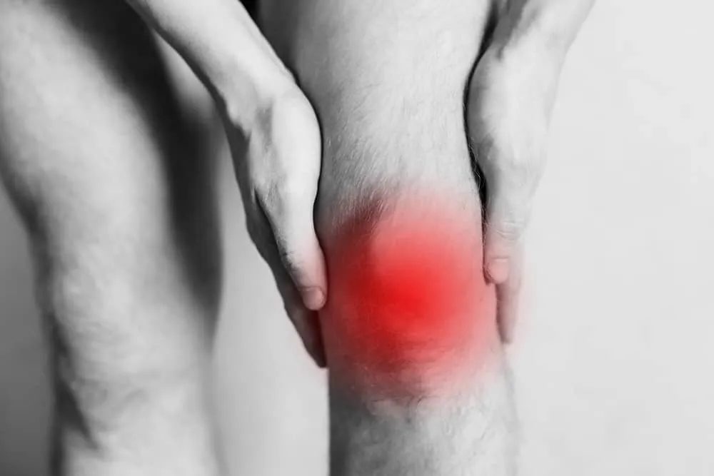 bong gân đầu gối
