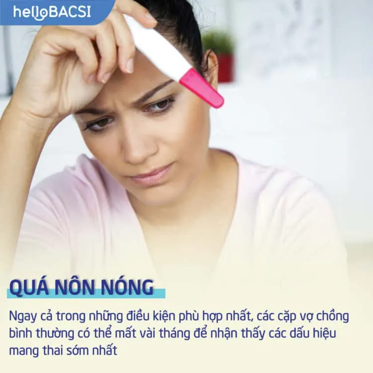 Quá nôn nóng tìm sự giúp đỡ từ chuyên gia