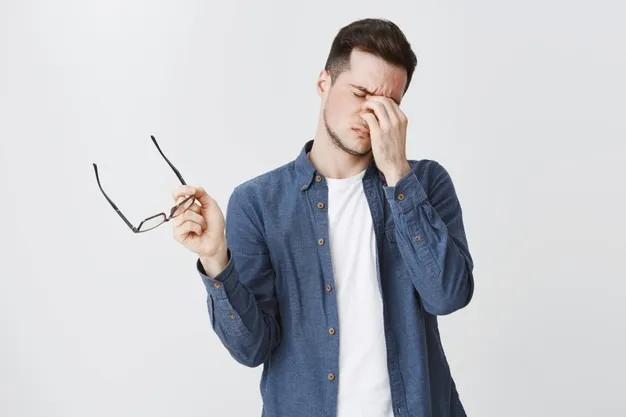 đau mắt do tác dụng phụ của thuốc naphazolin