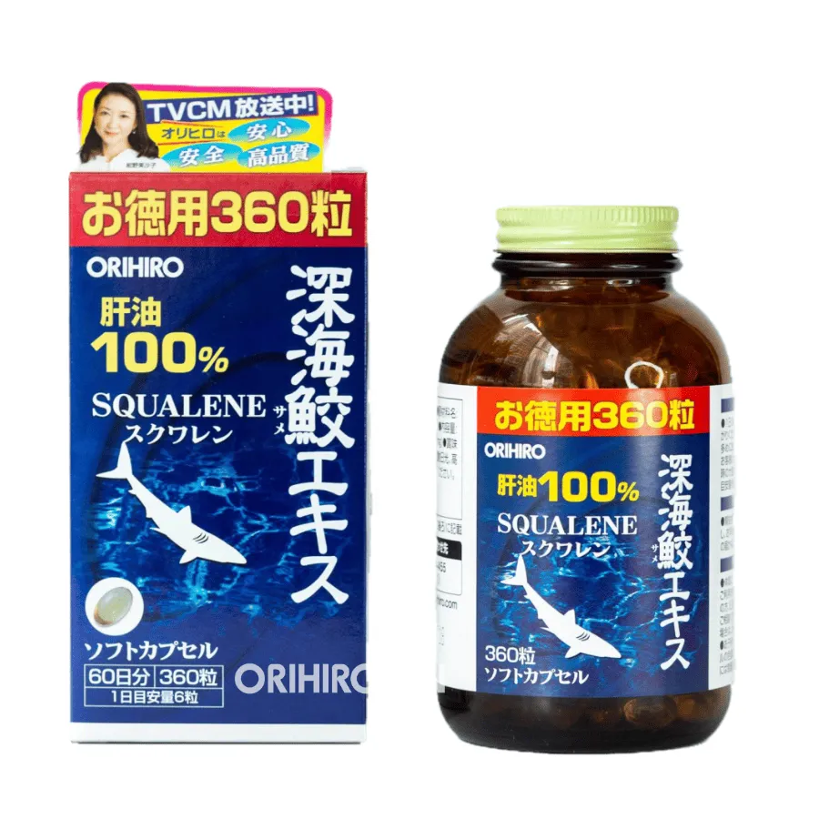 Viên uống Orihiro Squalene