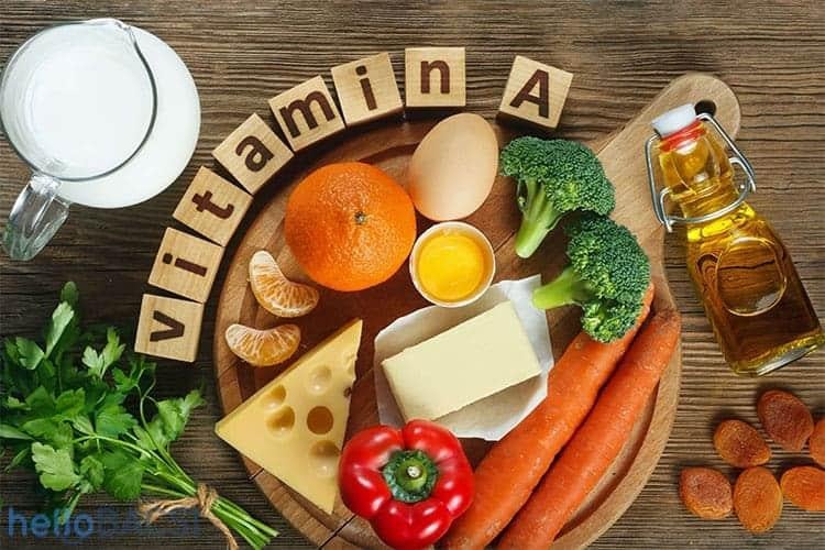 thực phẩm giàu vitamin A