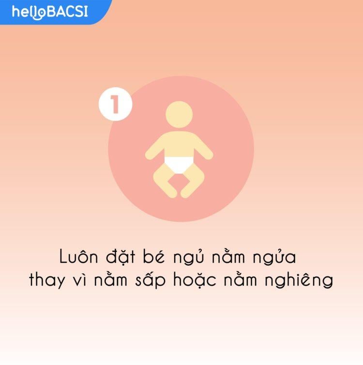 Cách làm giảm nguy cơ đột tử khi ngủ ở trẻ sơ sinh
