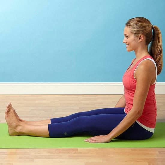 Tư thế yoga tăng khả năng thụ thai Staff pose