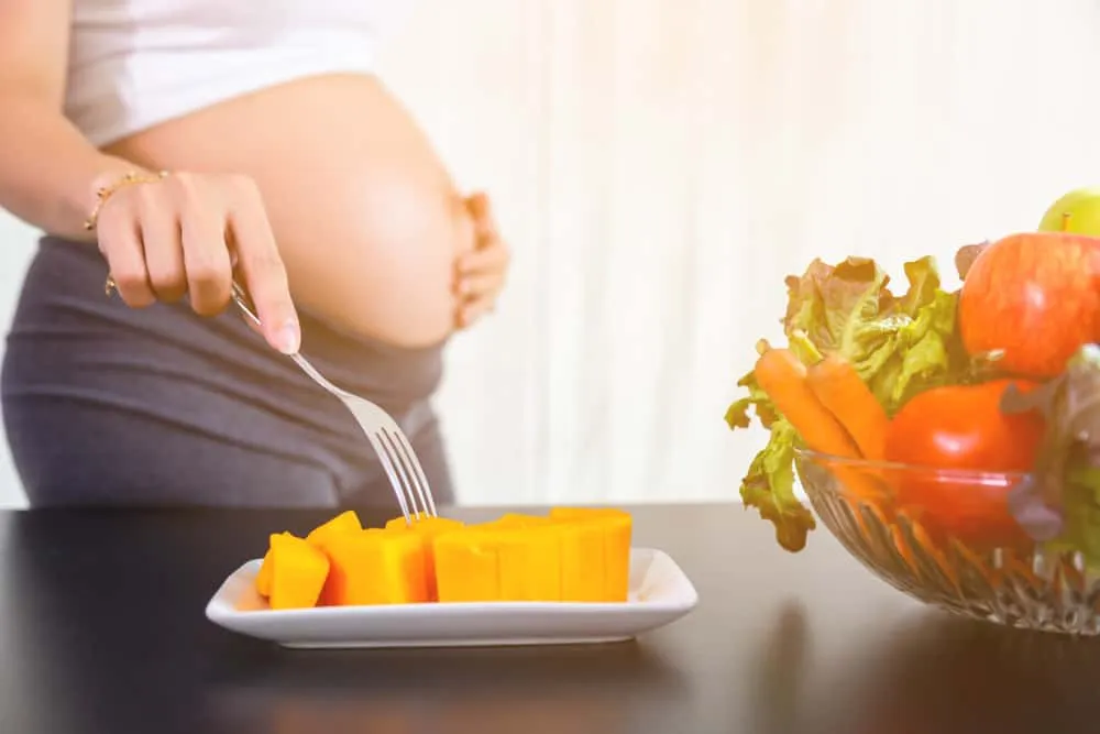 bà bầu ăn đu đủ chín