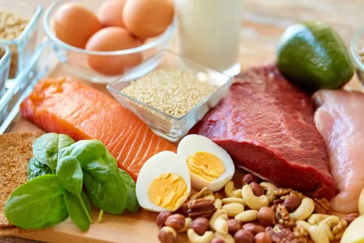 thực phẩm giàu protein trong chế độ ăn cho nam tăng cân