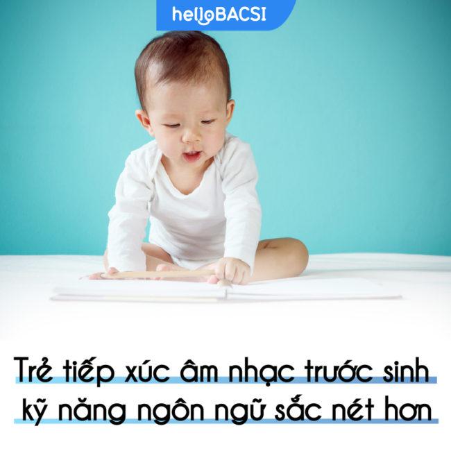 Lợi ích nhạc của bà bầu