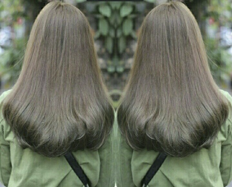 Tóc nhuộm màu râu rêu