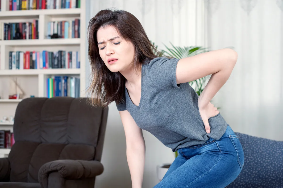 Đau lưng khi mang thai