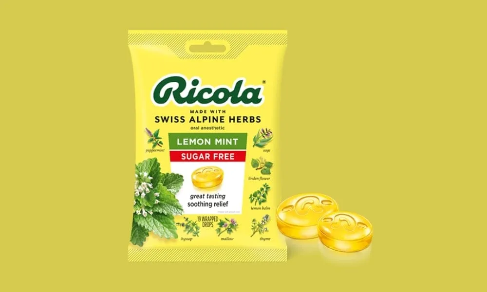 Ricola lemon mint