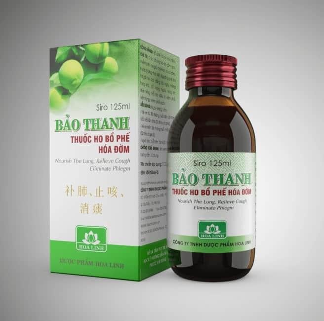 Thuốc ho Bảo Thanh dạng siro