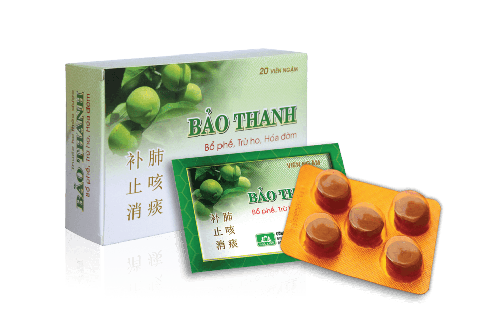 Thuốc ho Bảo Thanh dạng viên ngậm