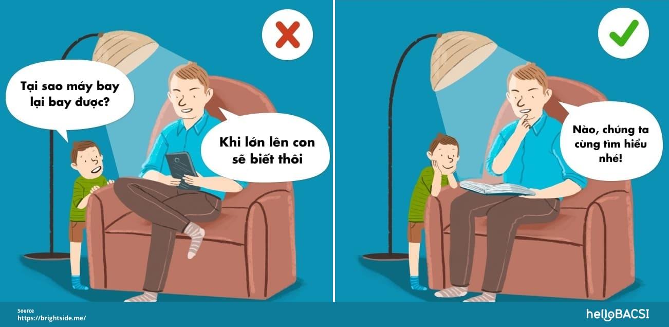 những điều không nên nói với trẻ 7