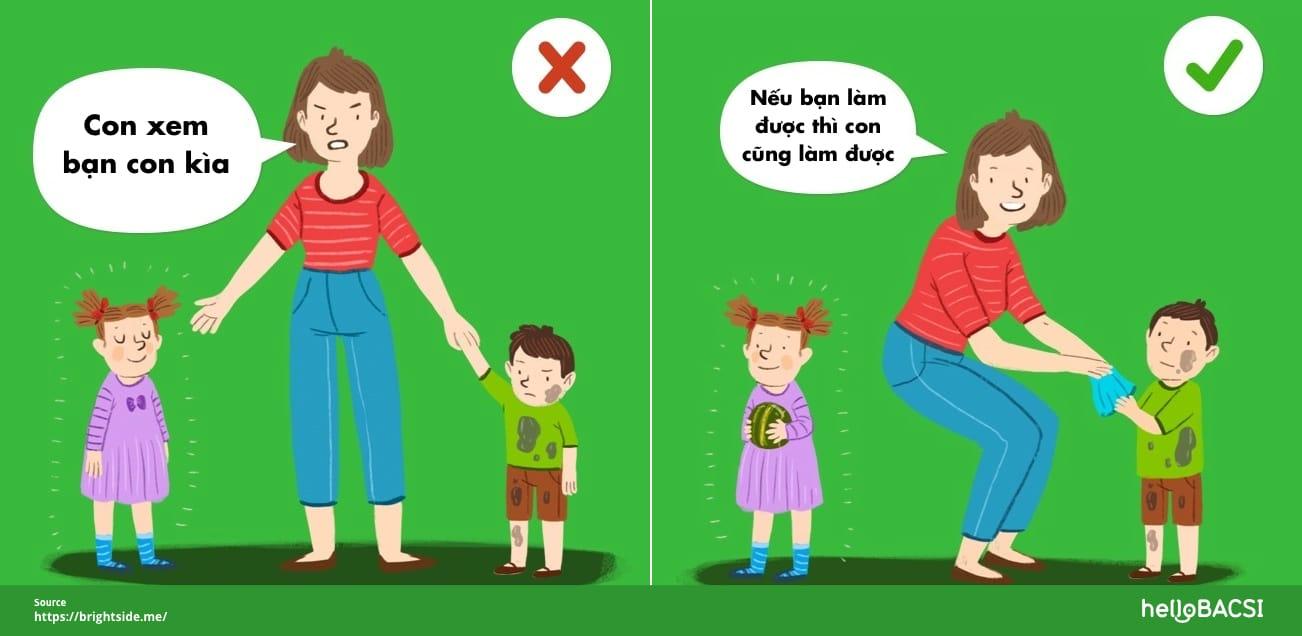 những điều không nên nói với trẻ 6