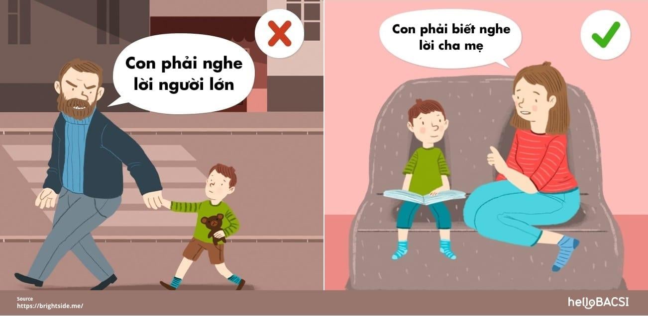 những điều không nên nói với trẻ 4