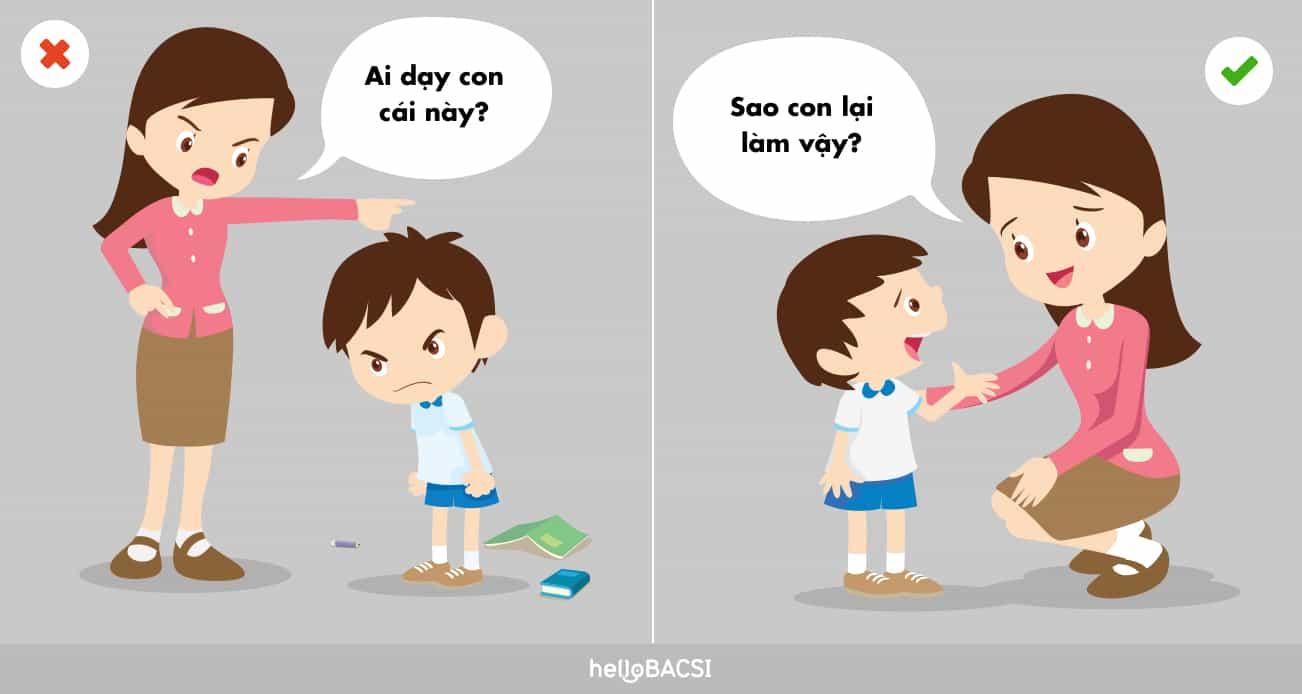 những điều không nên nói với trẻ 2