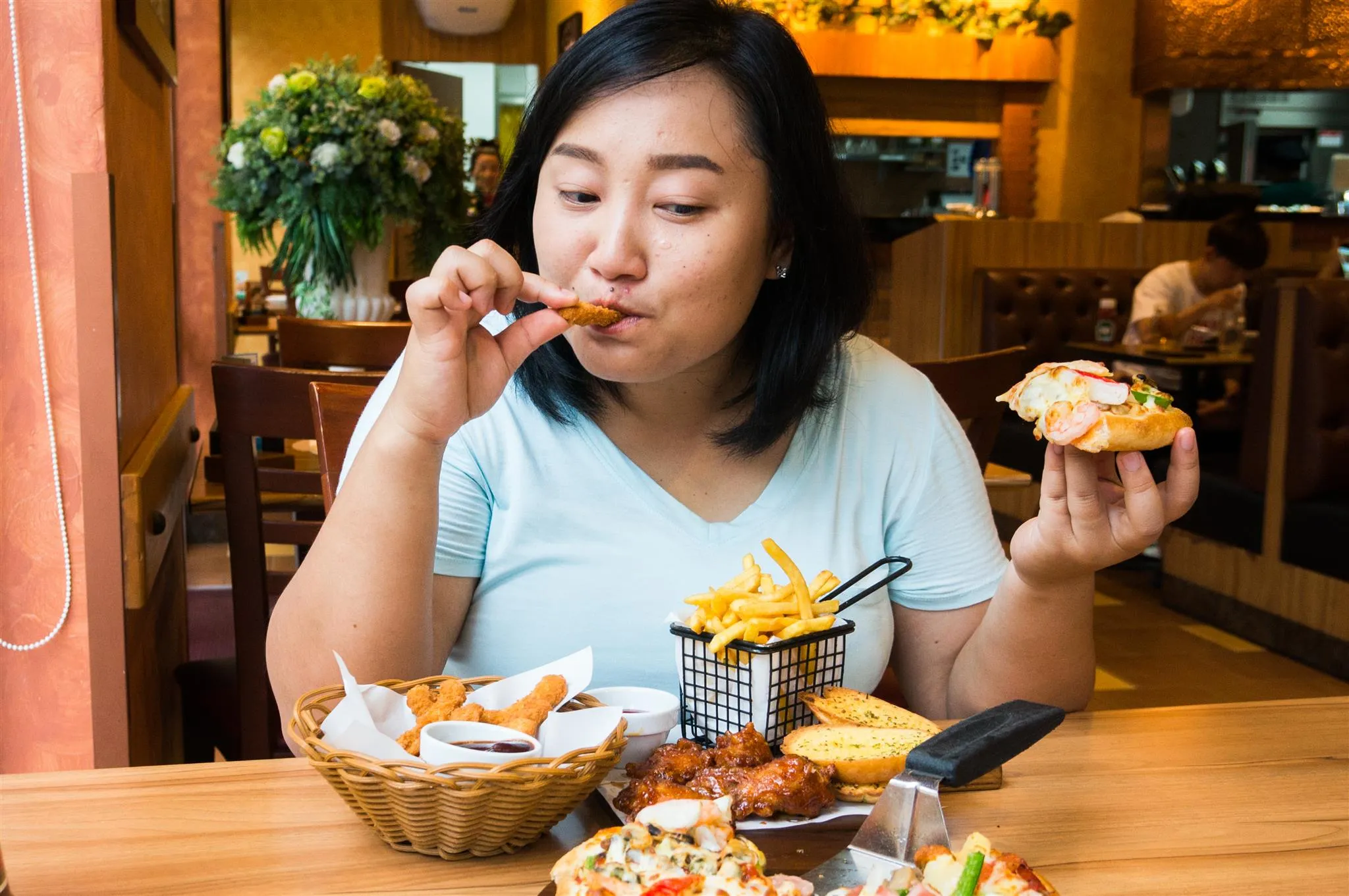 nguyên nhân đa nang buồng trứng: Chế độ ăn uống