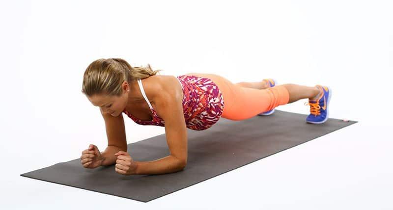 Bài tập cardio plank cơ bản