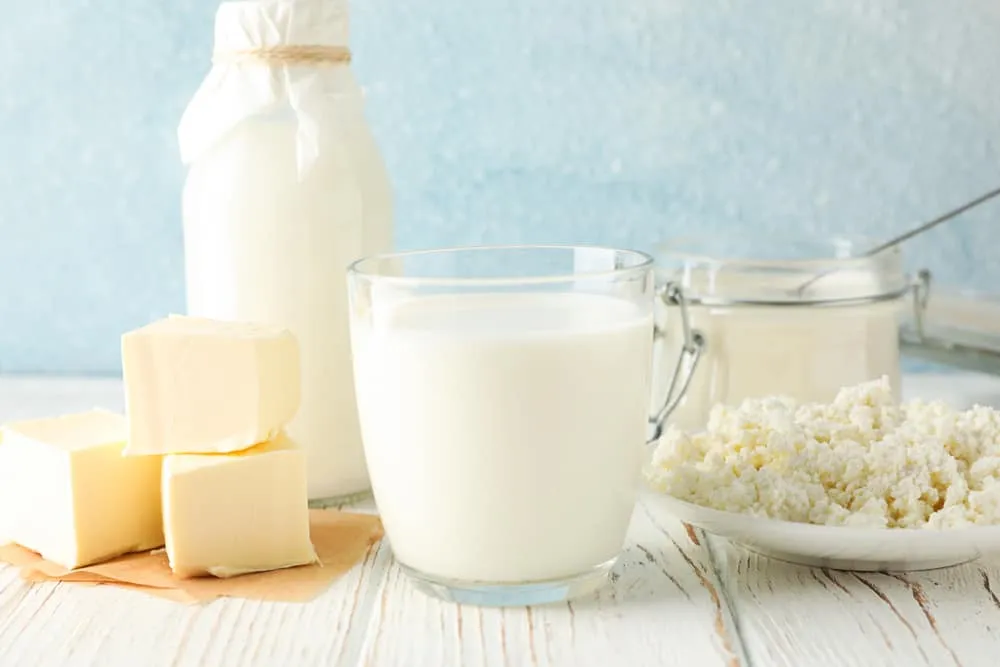 Sữa và các sản phẩm từ sữa