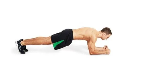Bài tập cơ bụng The Elbow Plank